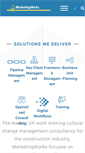 Mobile Screenshot of marketingworks.co.uk