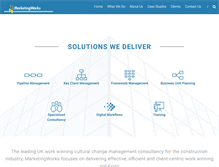 Tablet Screenshot of marketingworks.co.uk